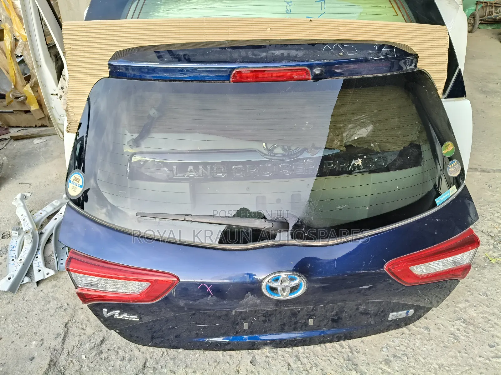 Vitz 2018 Model Boot/ Tailgate Without Boot Lights