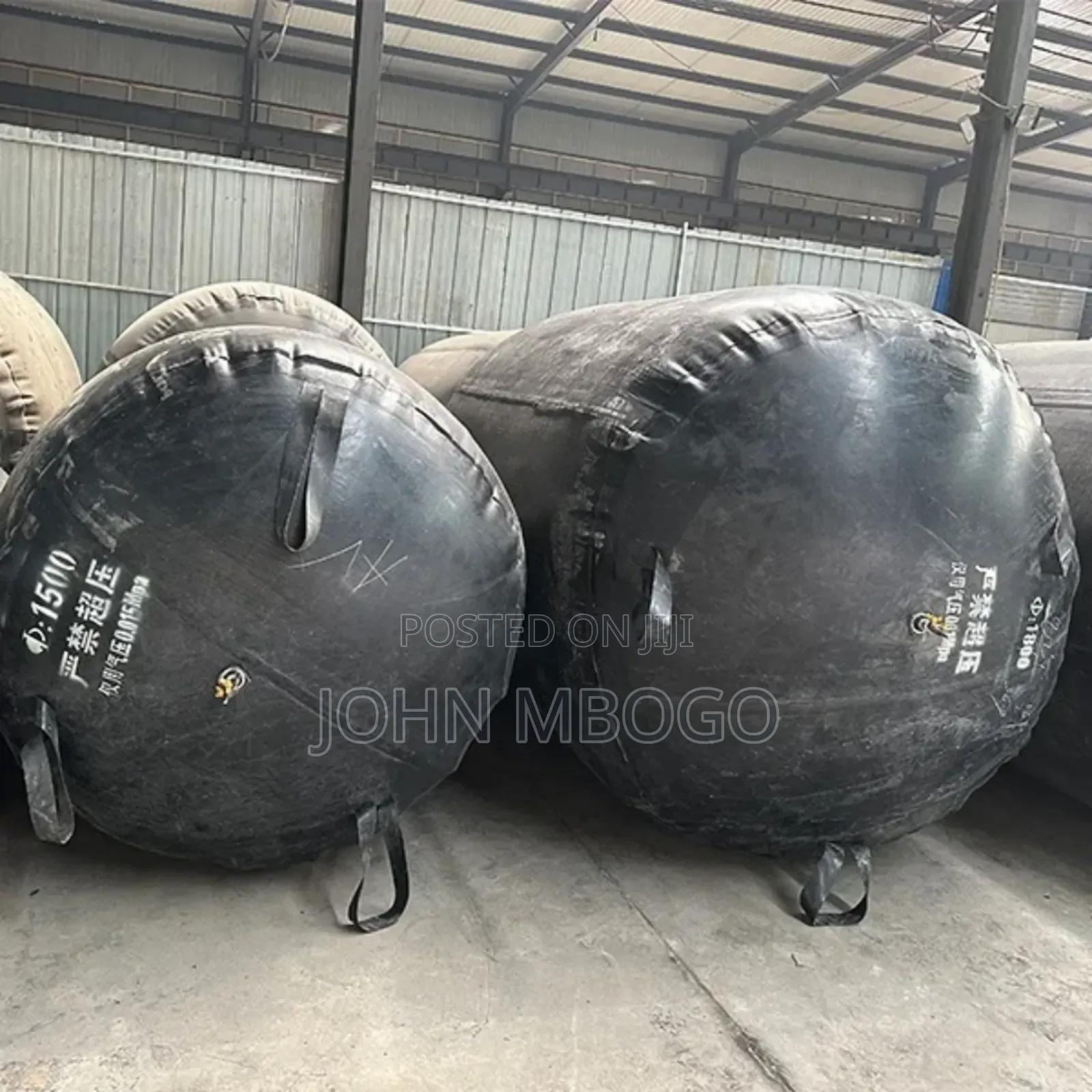 Rubber Culvert Baloon 900mm by 12m