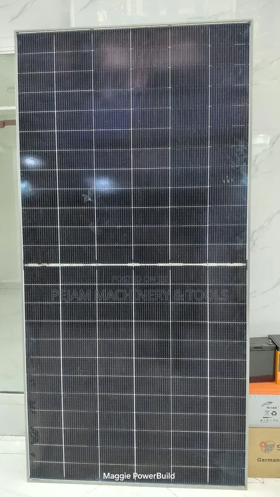 585watts Bifacial Solar Panel