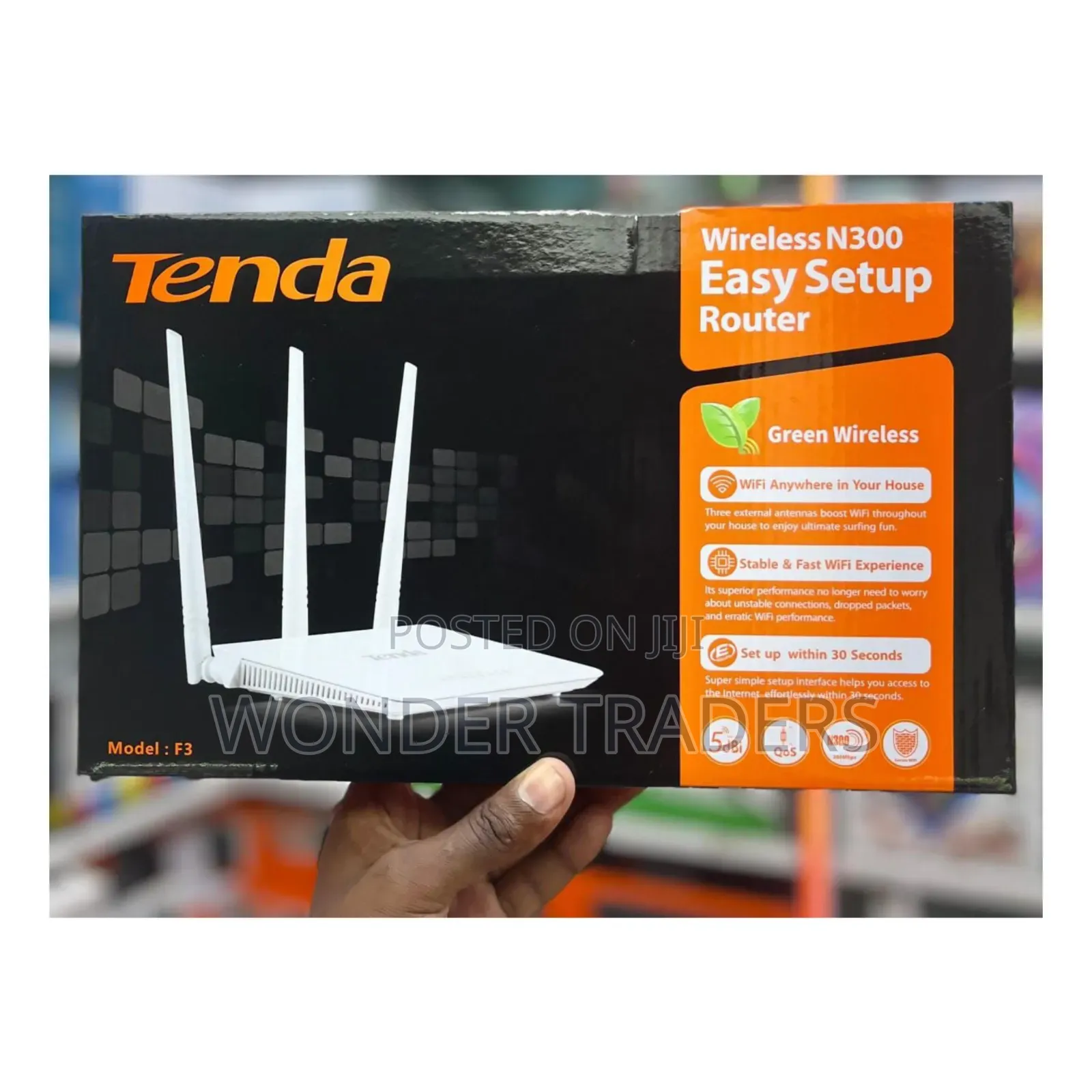 Tenda F3 Wifi Router Wireless Easy Setup Route