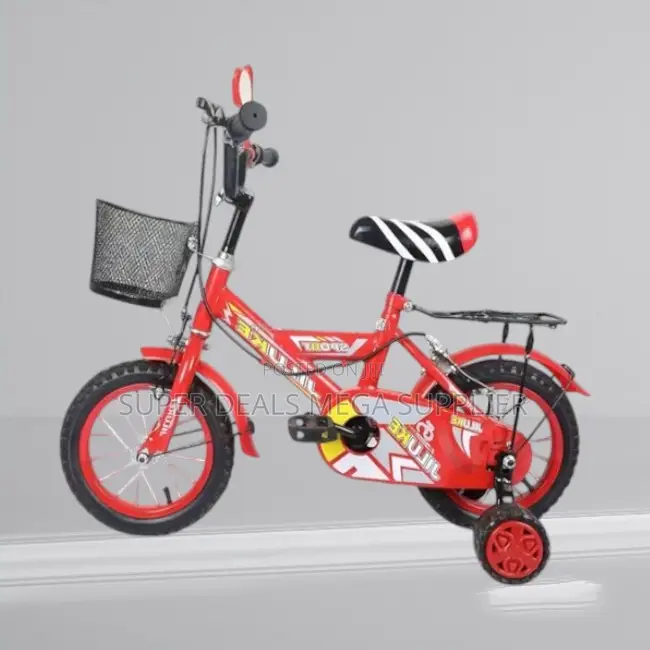 Sturdy Frame 16 Inch 3-7 Years Children Kids Bike With Support Wheels