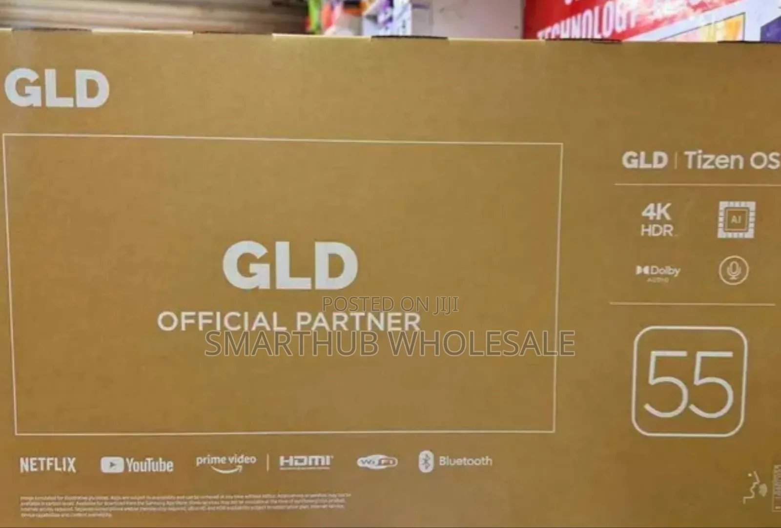 Television GLD 55" Smart Frameless Tv