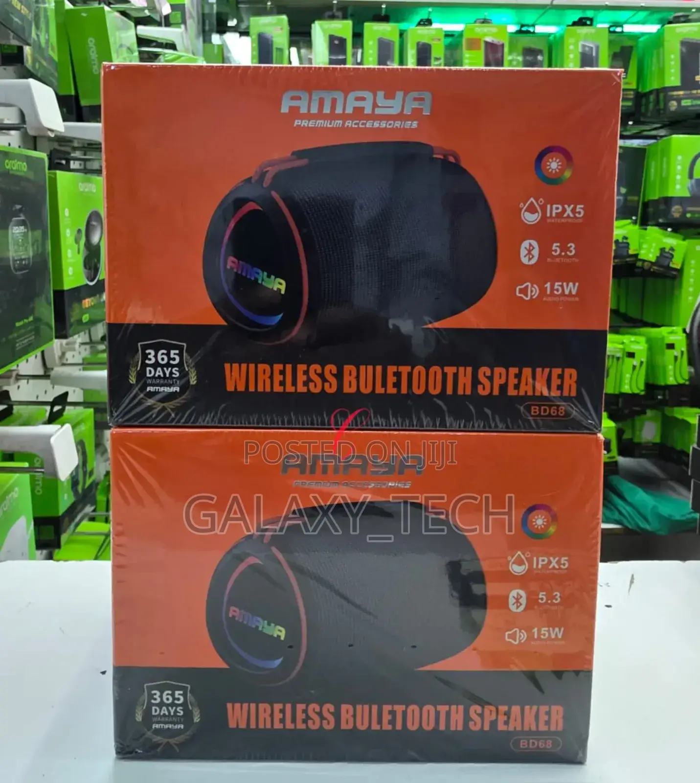 Amaya Bd68 *15w* Wireless Bluetooth Speakers