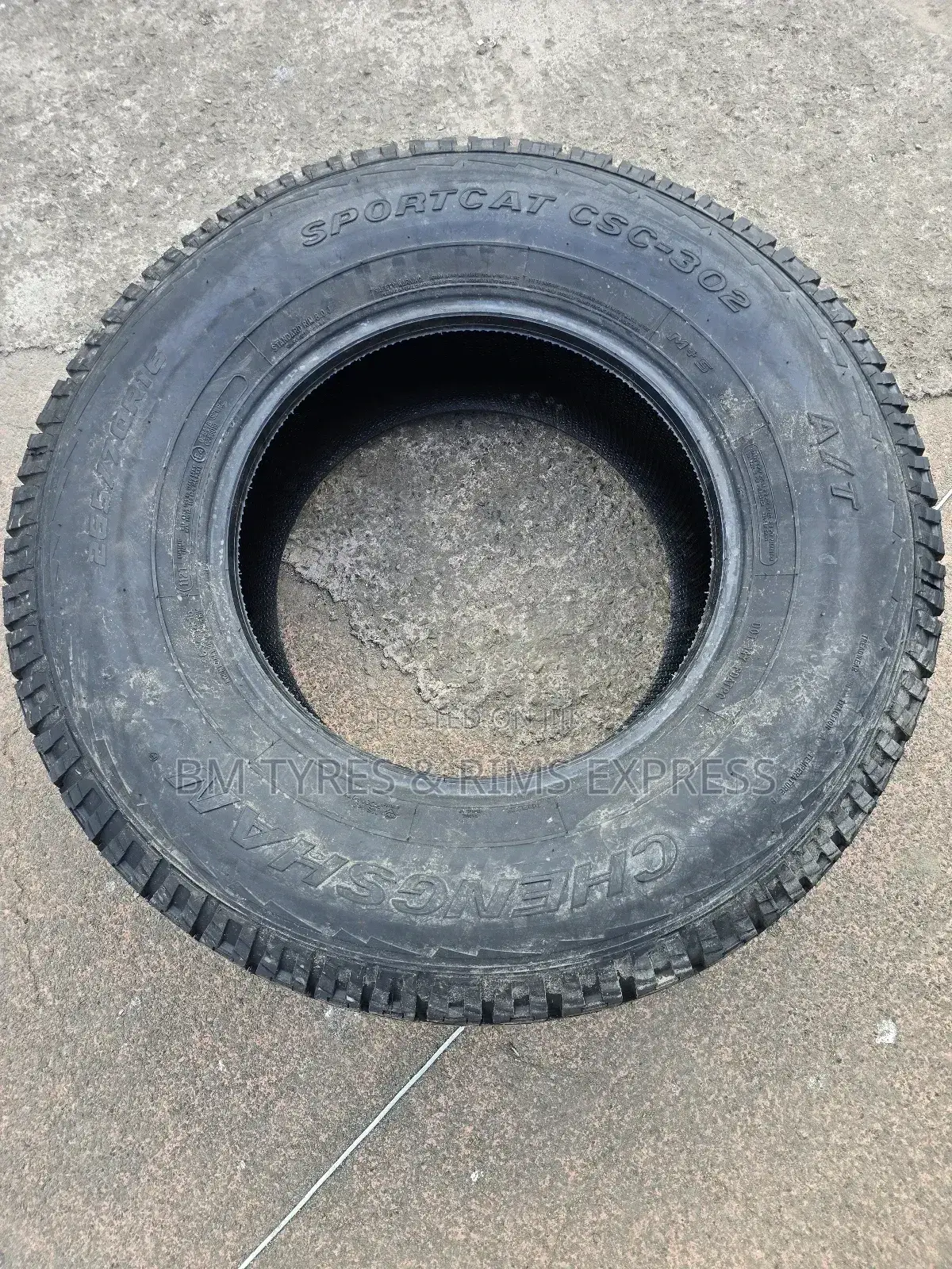 265 /70 R16 Chengshan Tyres (All Terrein)