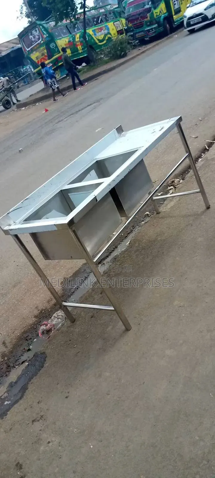Stainless Steel Double Washing Bay SKNK