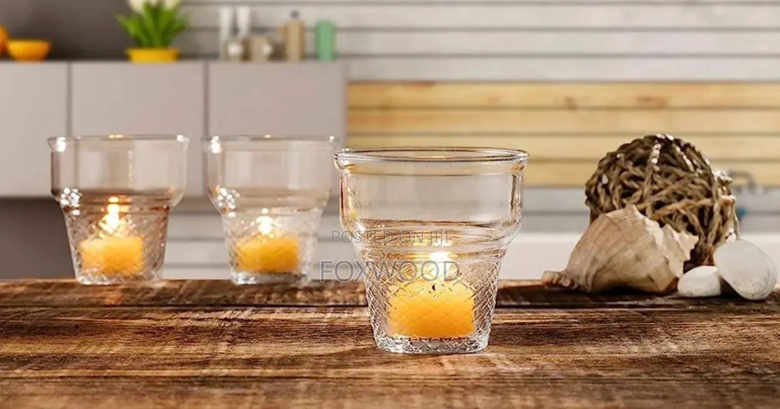 Pasabahce Mini Cornet Glass Ice Cream Cup 3pcs