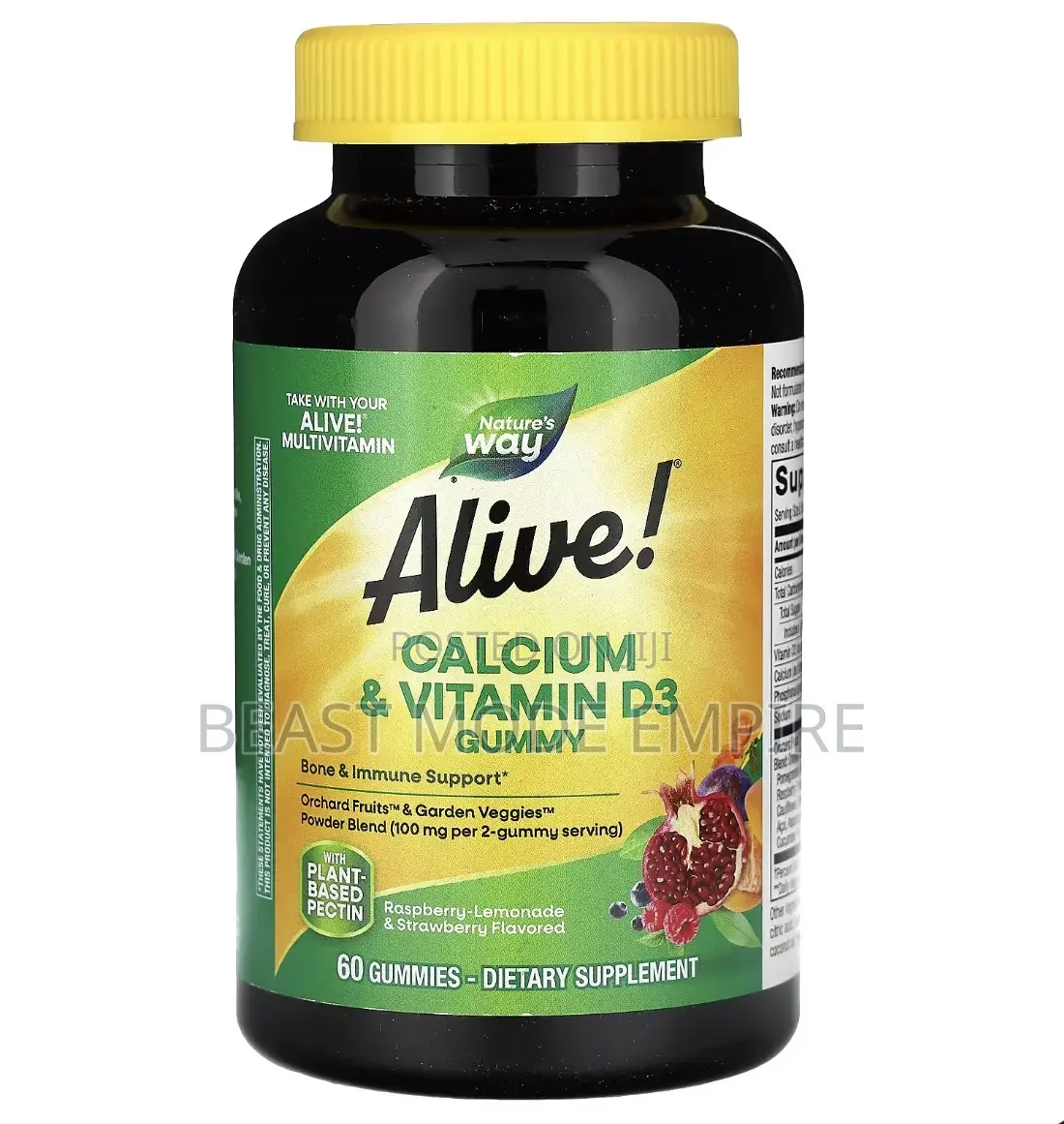 Calcium + Vitamin D3 Gummies Made in Usa