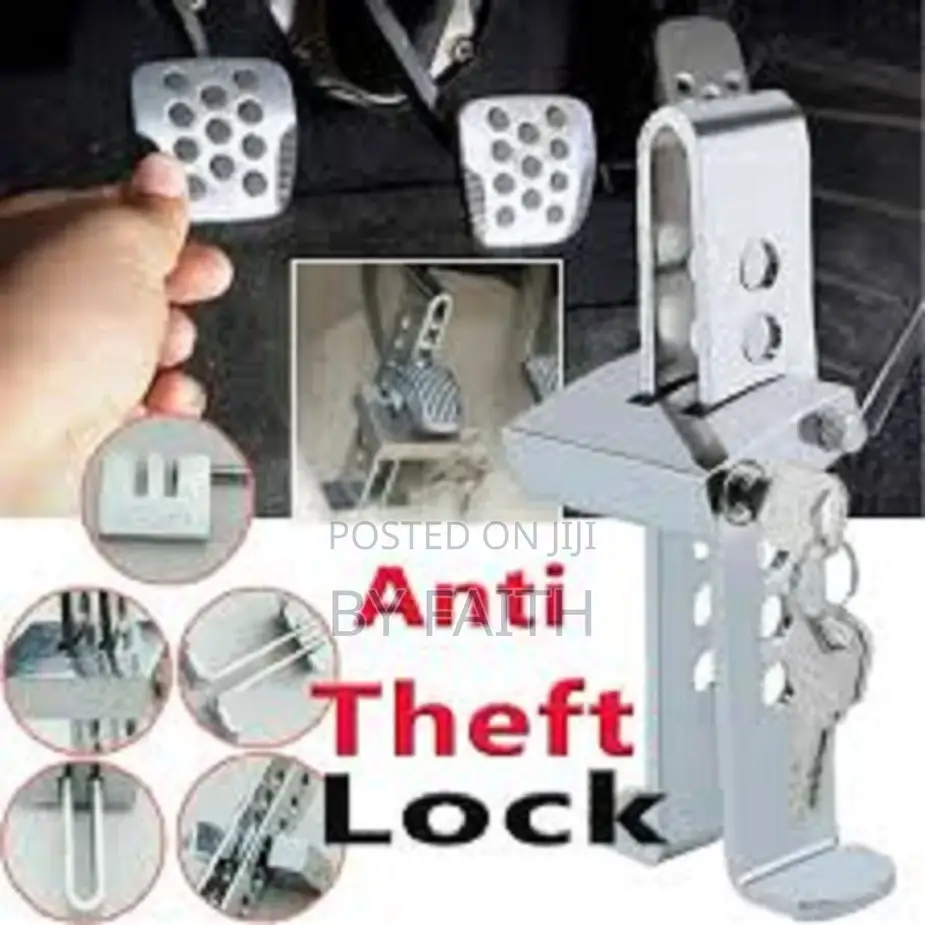 Stainless Steel Universal Brake Pedal Lock