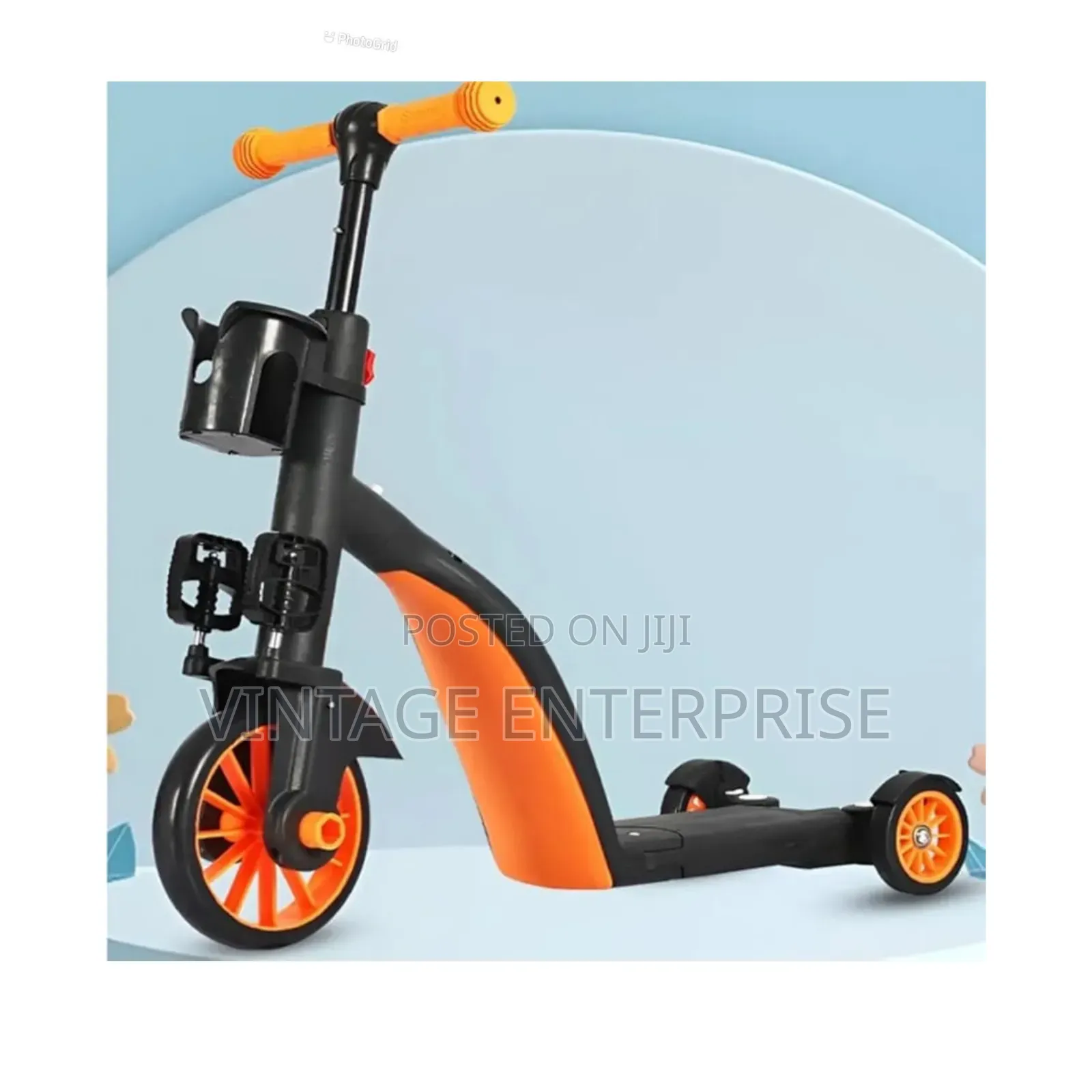 3in1 Adjustable Kids Scooter and Bike