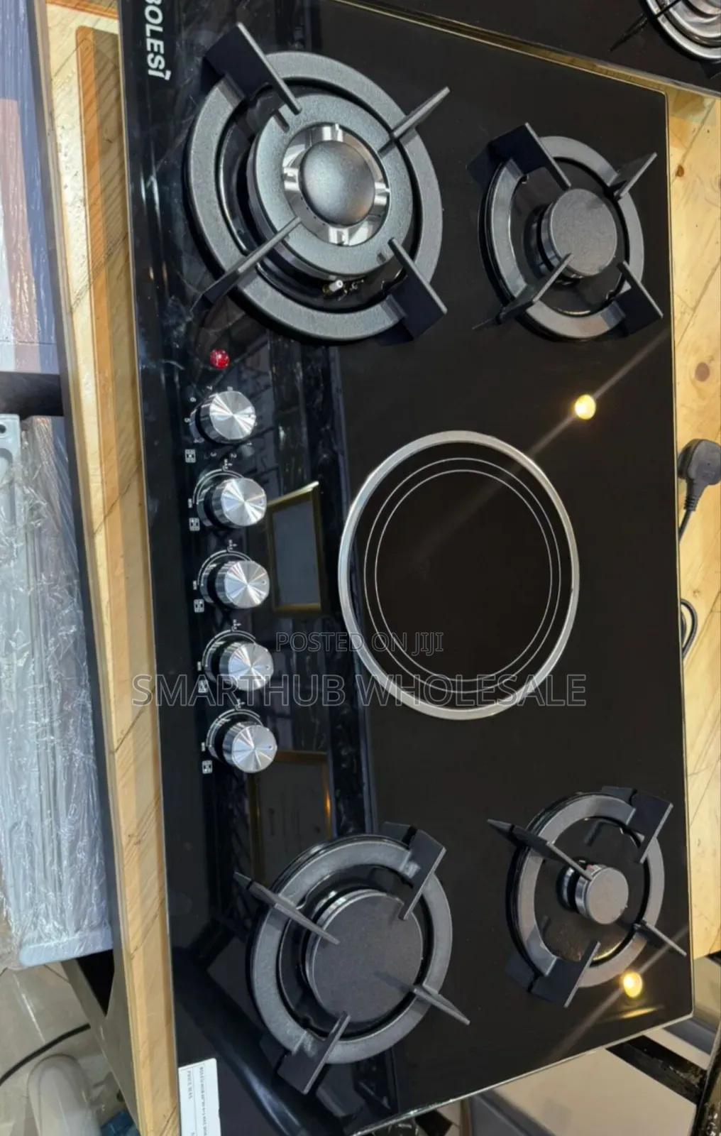 Bolesi 4+1 Gas Hob – (60×90) Cm
