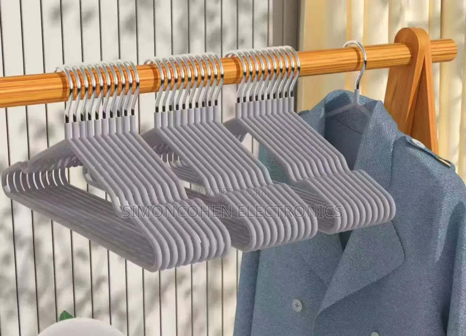 10pcs Set Clothes Hanger With Antislip Hooks