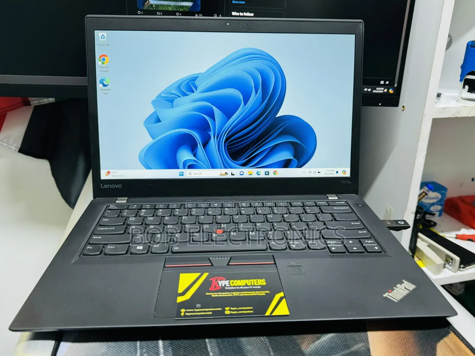 Laptop Lenovo ThinkPad T470s 8GB Intel Core i5 SSD 256GB