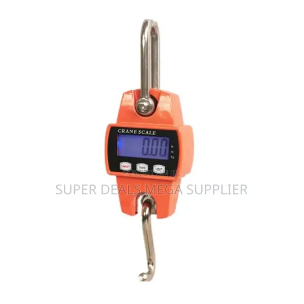 Heavy Duty 300kgs Hanging Crane Scale Accurate and Durable LCD Display