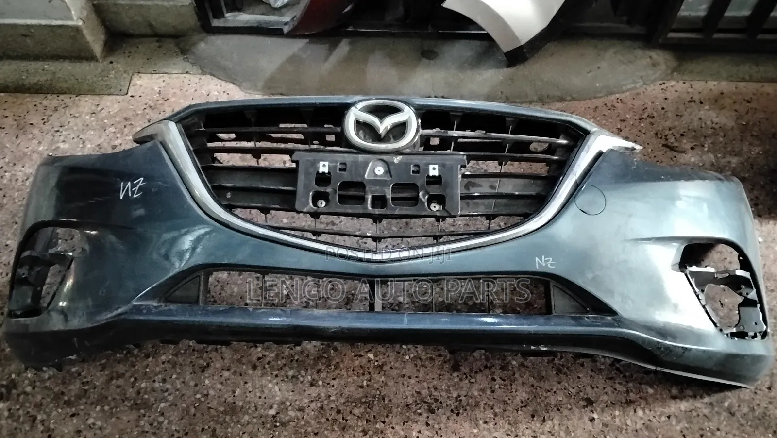 Mazda Axela 2015 Front Bumper Complete Includes Grille and Foglights