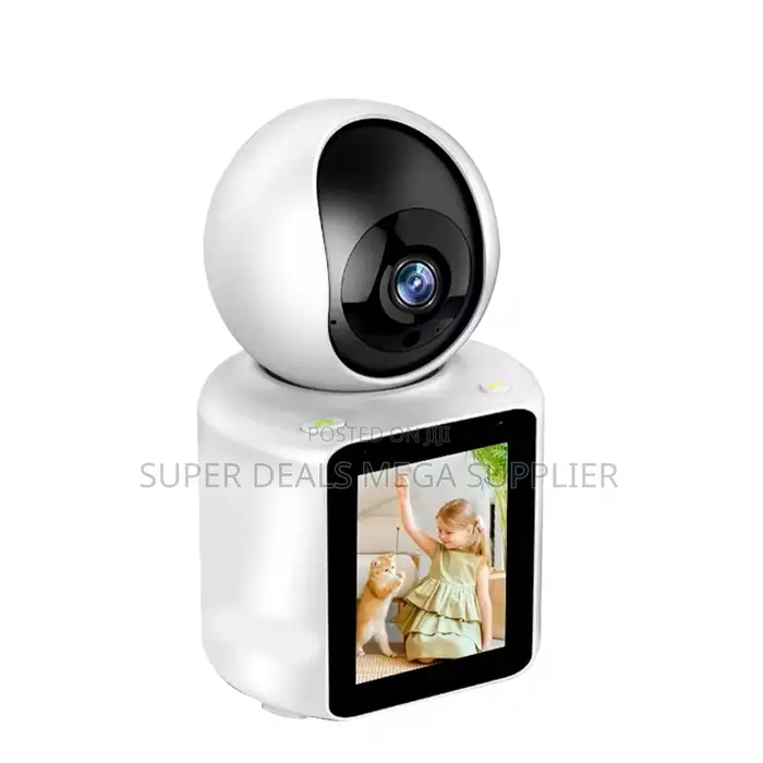 Video Calling Wifi Camera Night Vision Activated With Wide Angle Lens