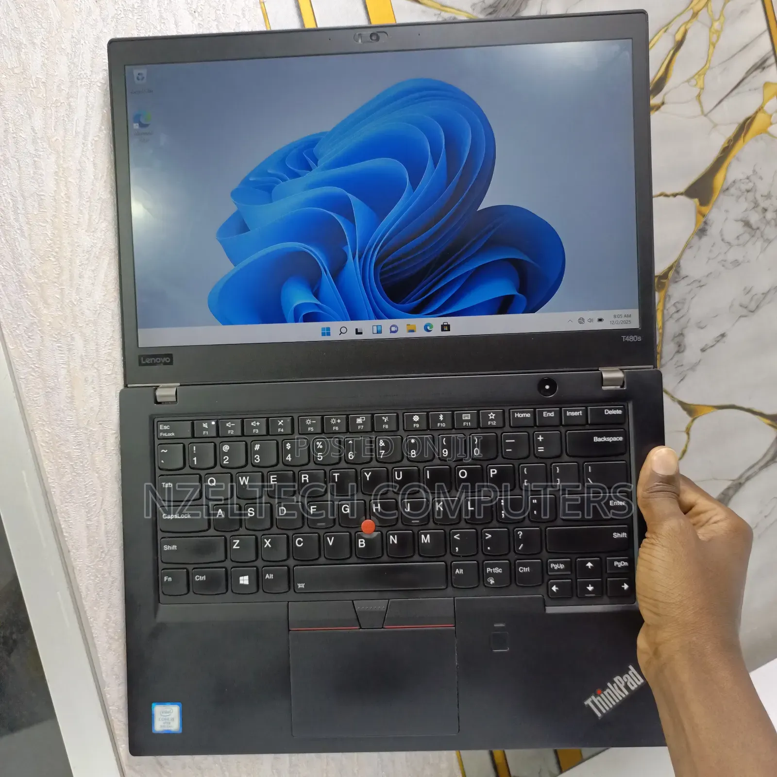 Laptop Lenovo ThinkPad T480s 16GB Intel Core I5 SSD 256GB