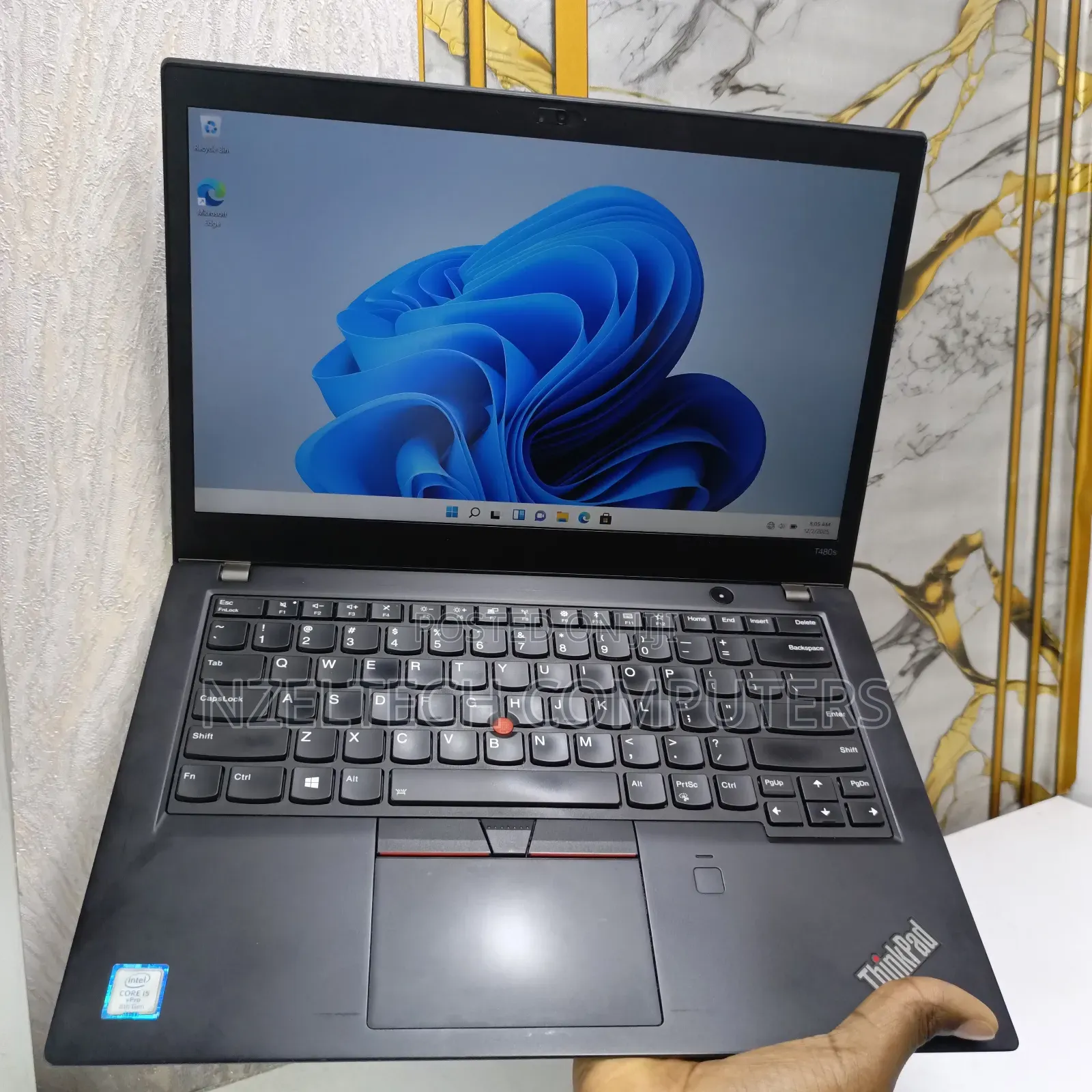 Laptop Lenovo ThinkPad T480s 16GB Intel Core I5 SSD 256GB