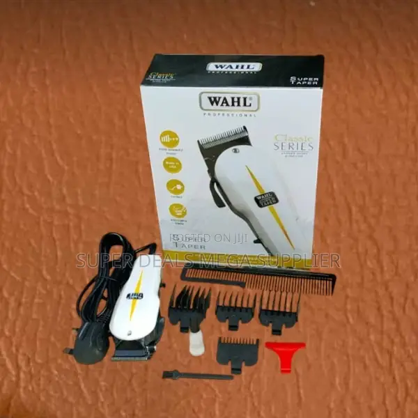 Powerful V5000 Motor Wahl Super Taper Professional Hair Clipper Shaver