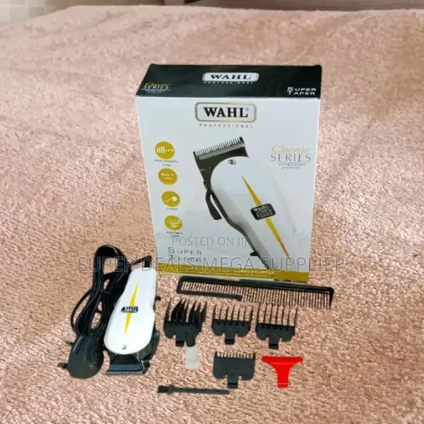 Long Term Reliability Wahl Super Taper Electric Barber Hair Clipper