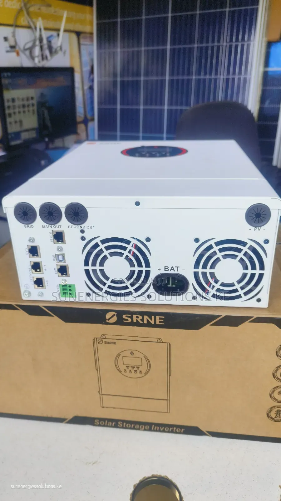 5kw 48vdc 100a Srne Hybrid Inverter