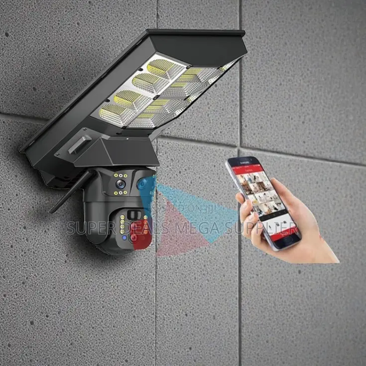 Reliable Quality 4g PTZ Rotating Solar Camera Solar Street Light