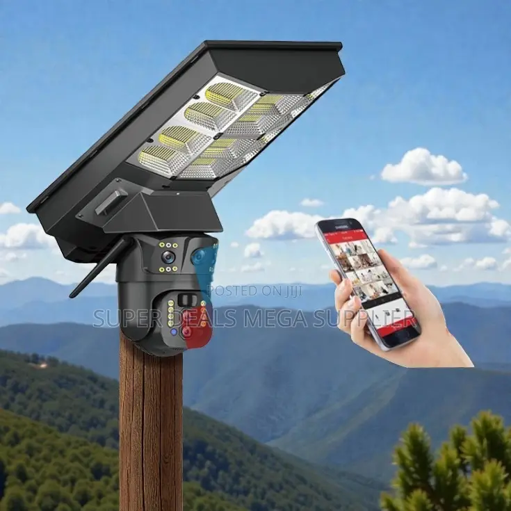Top Quality 4g PTZ Rotating Surveillance Camera Solar Street Light