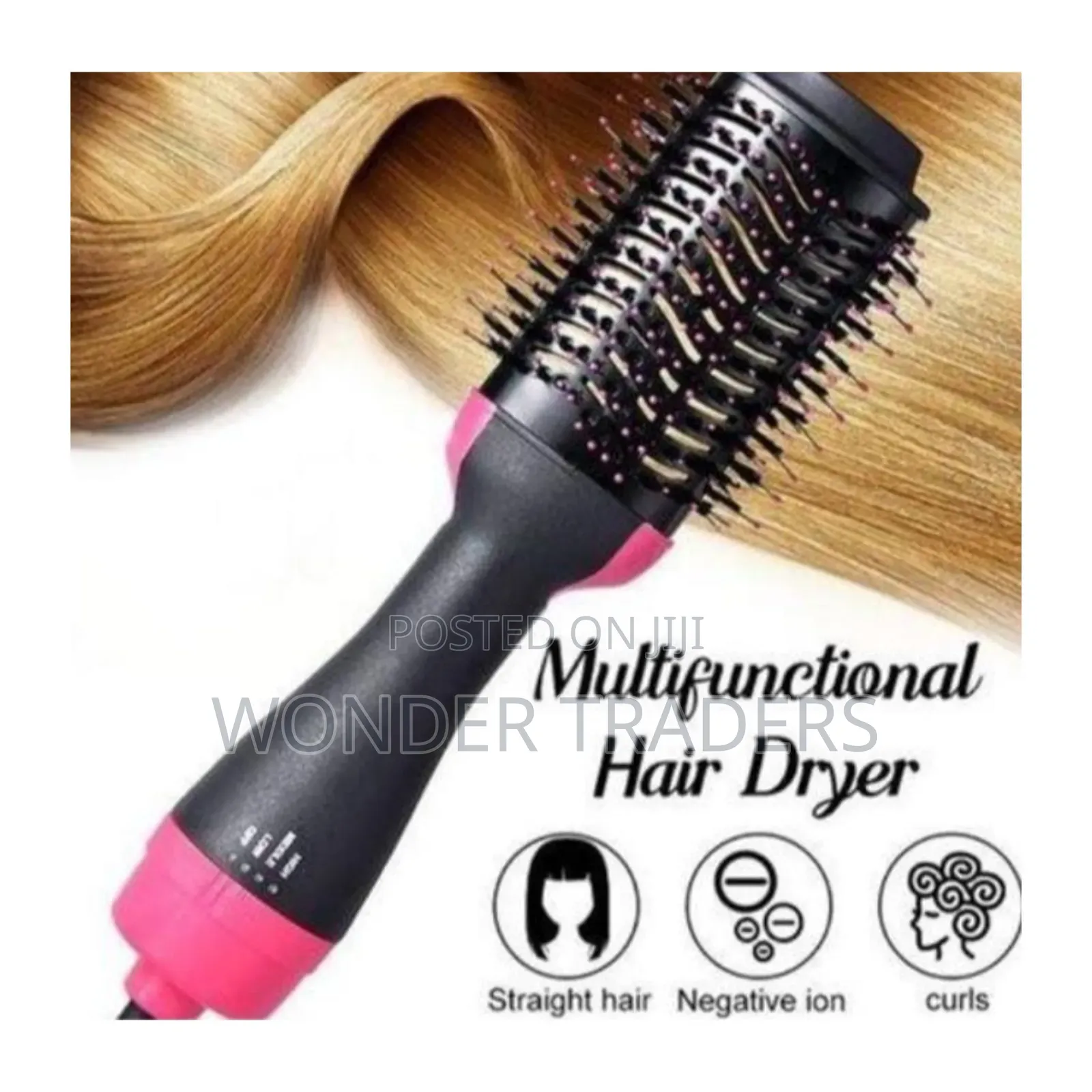 *One Step Hot Hair Dryer and Styler*