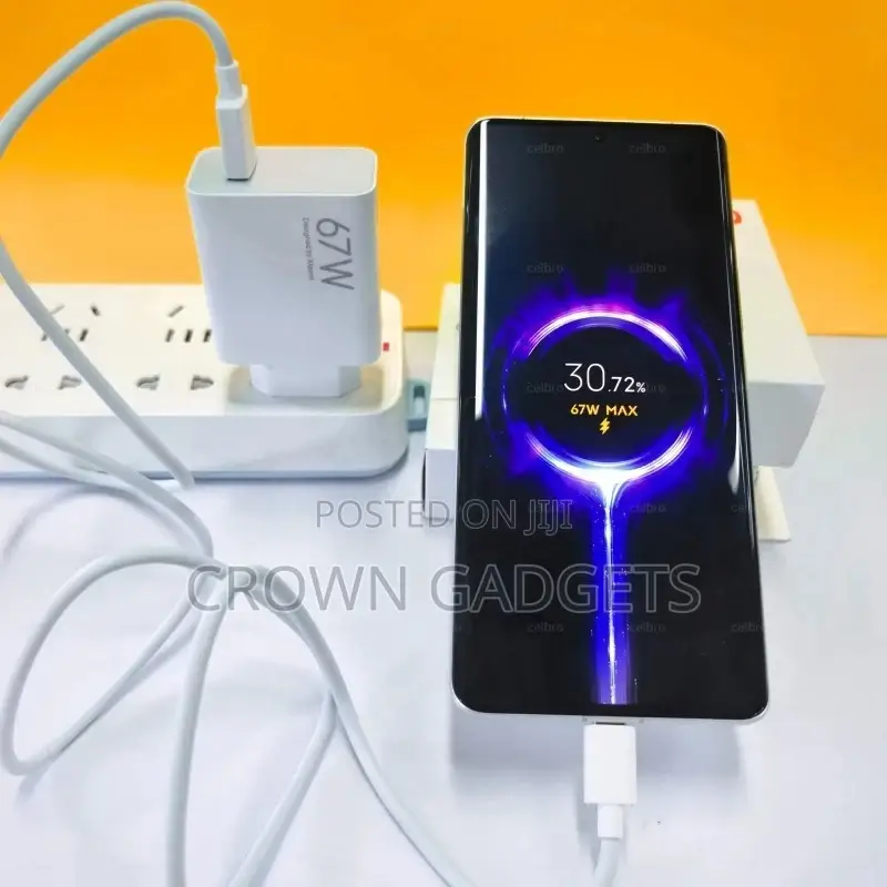 Xiaomi 67w Super Fast Charger Type-C Adapter + 6a Cable (Original)