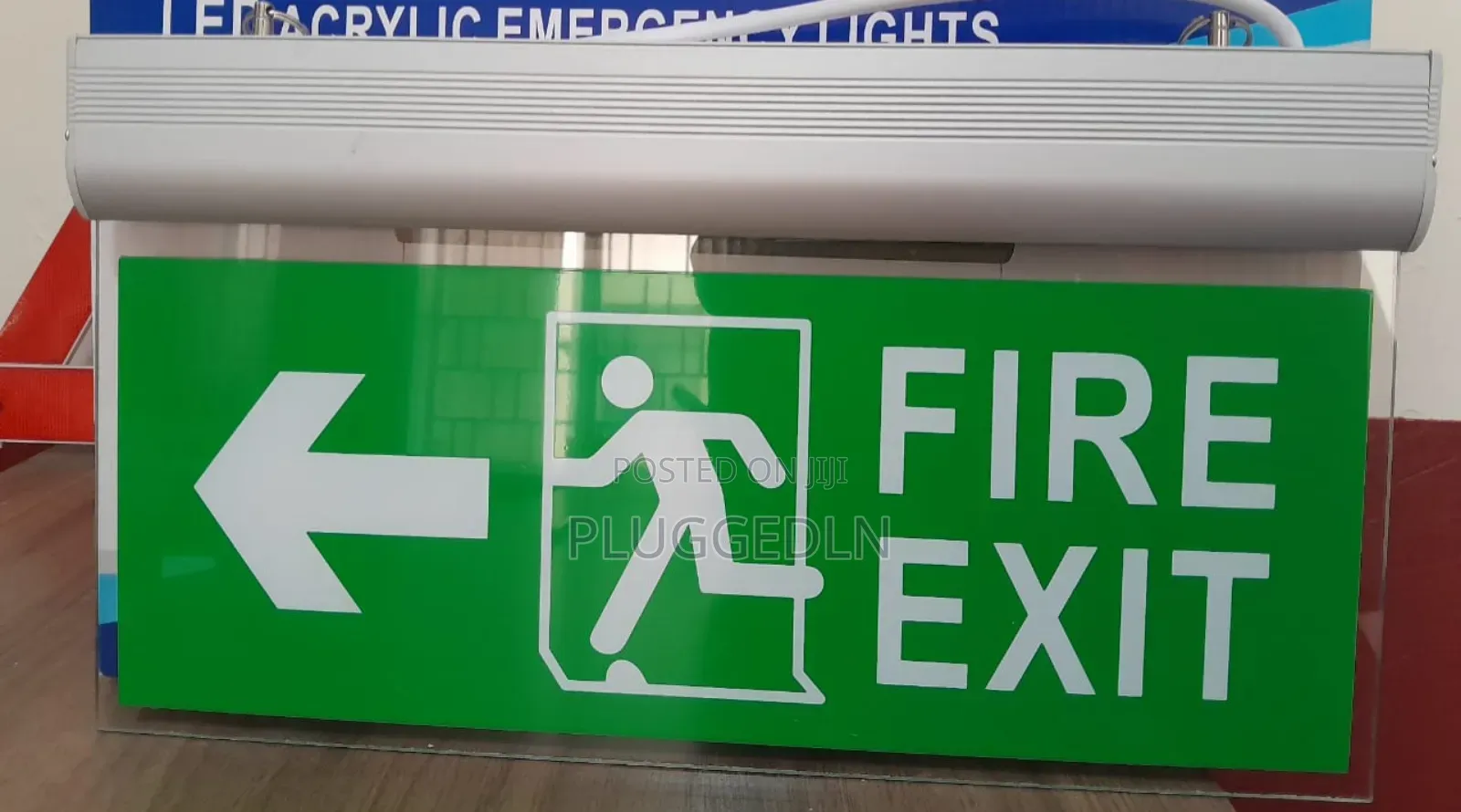 Led Acrylic Emergency Fire Exit Signs