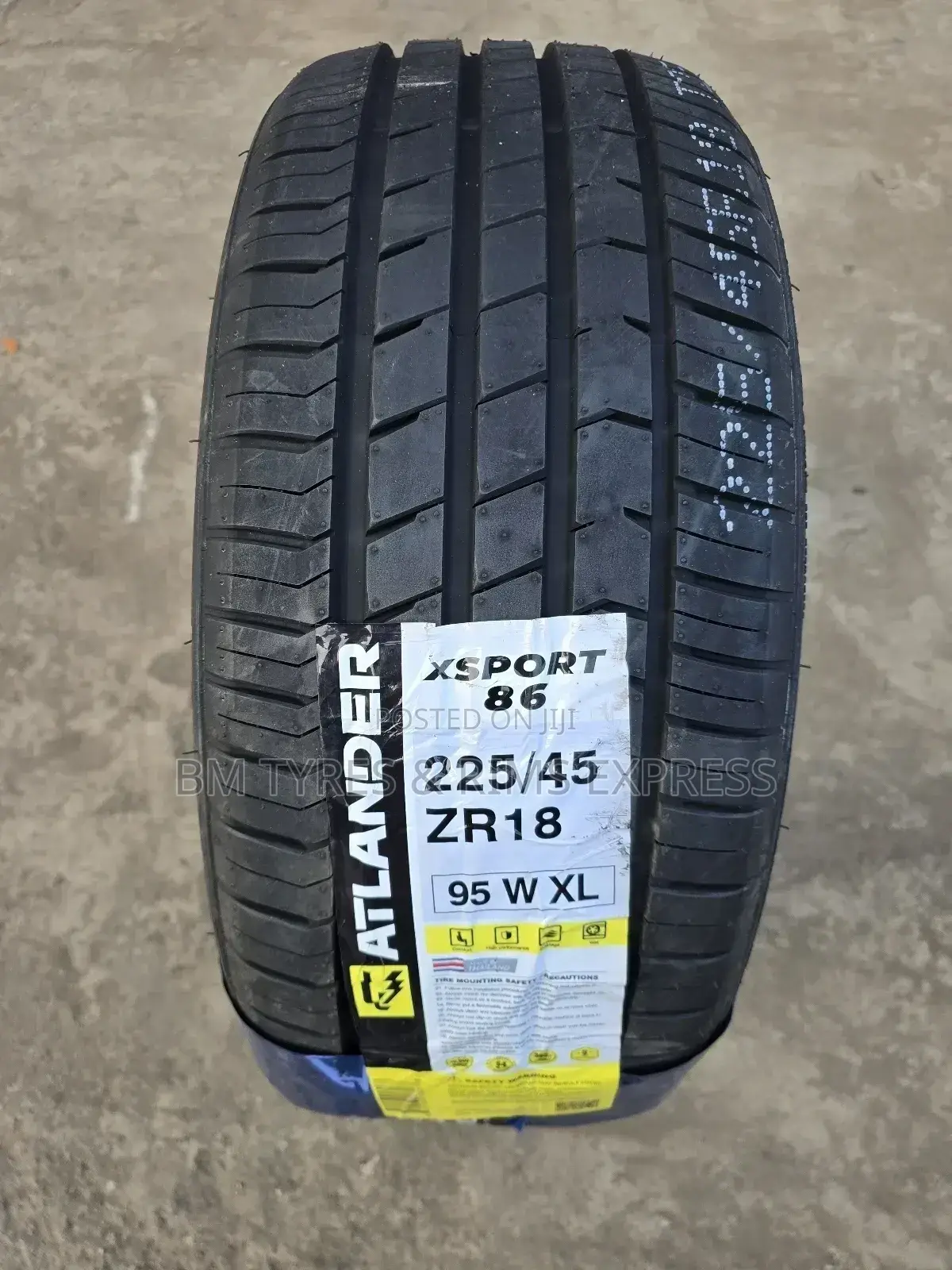 225 /45r18 Atlander Tyres (Thailand)