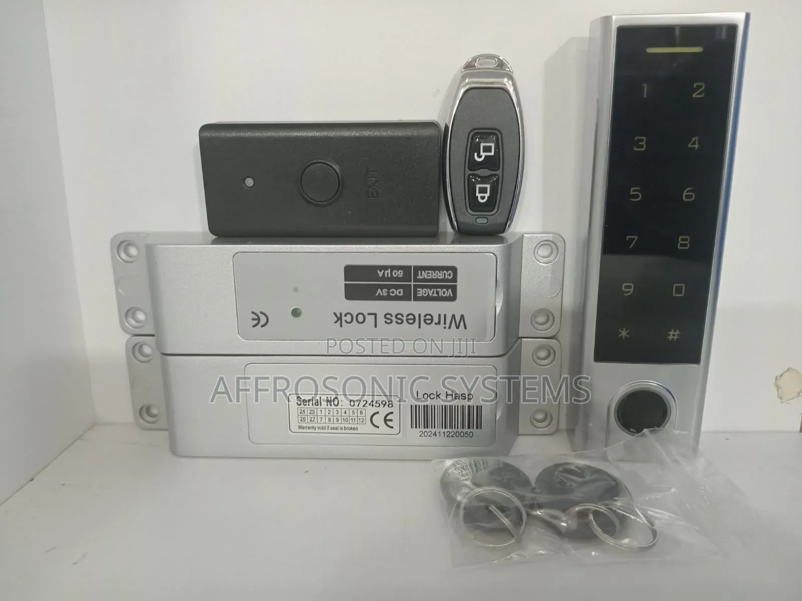 Wireless Fingerprint Lock Kit