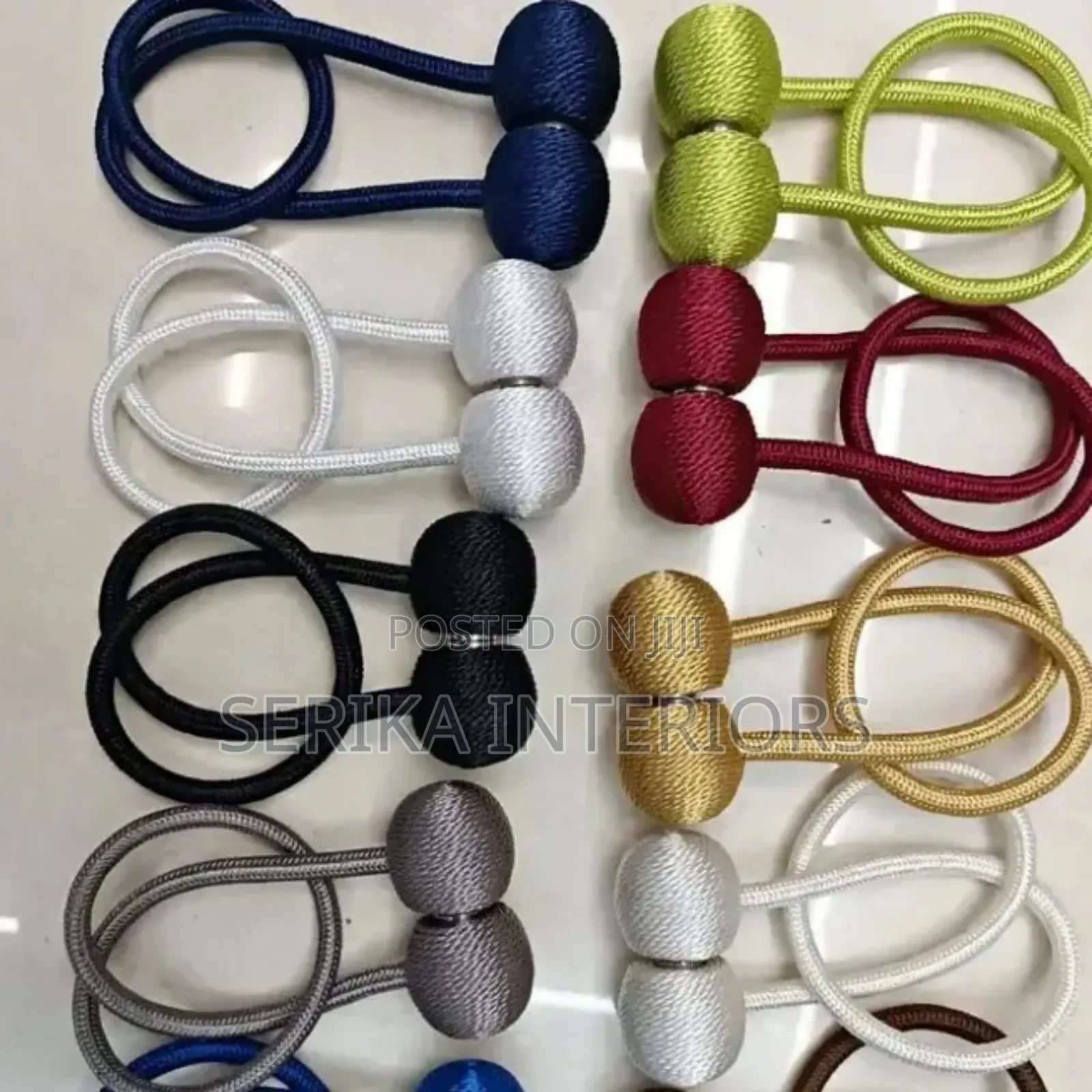 Pair Magnetic Holders Curtain Holders Environmental Friendly