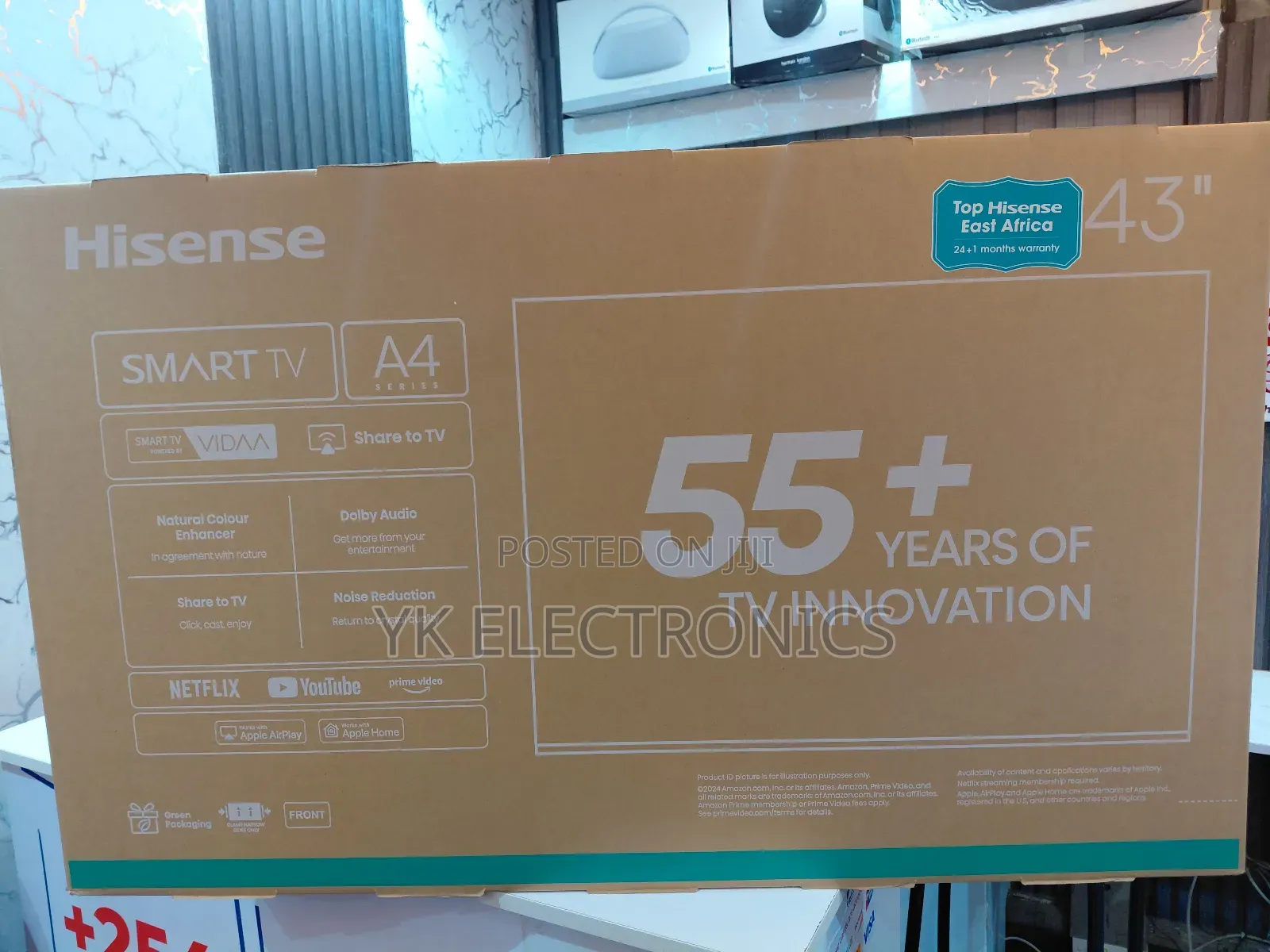 Hisense 43 Inch Smart TV 43a4kken