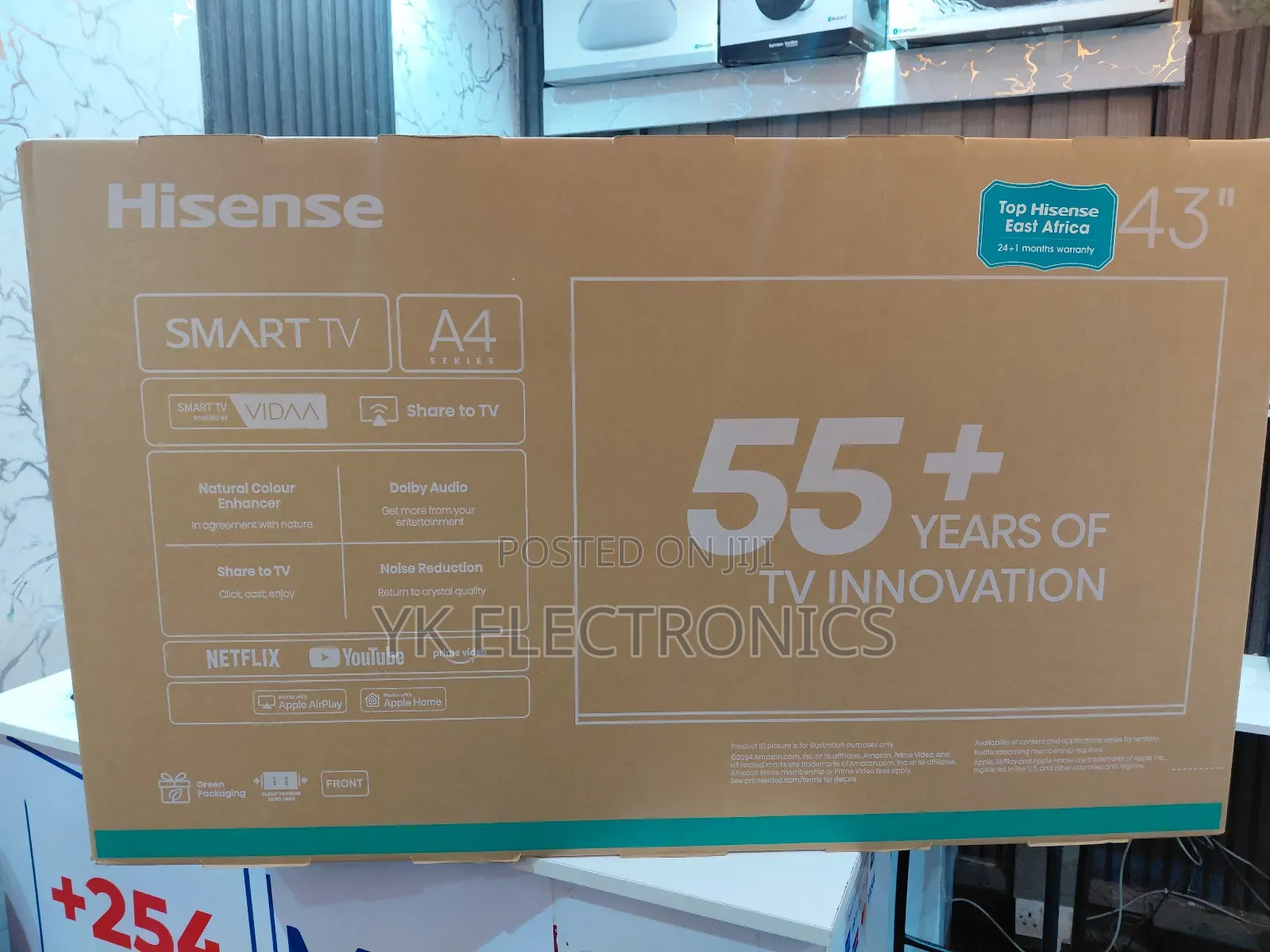 Hisense 43 Inch Smart TV 43a4kken