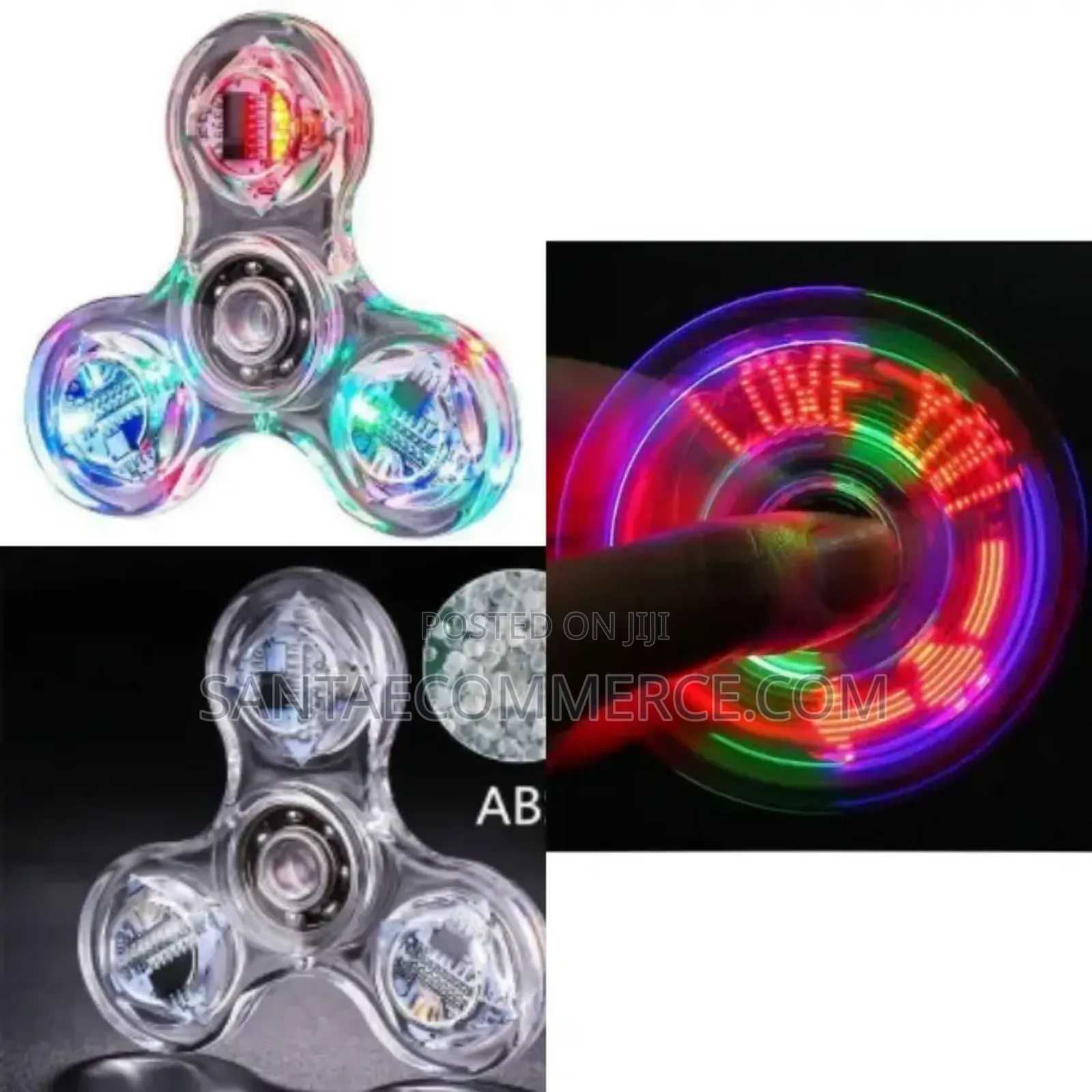 Led Spinning Top Stress Relief Fidget Spinner Toy