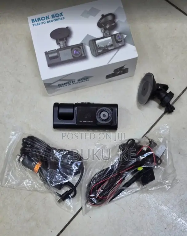 3 Lens Dash Cam Traffic Video Recorder