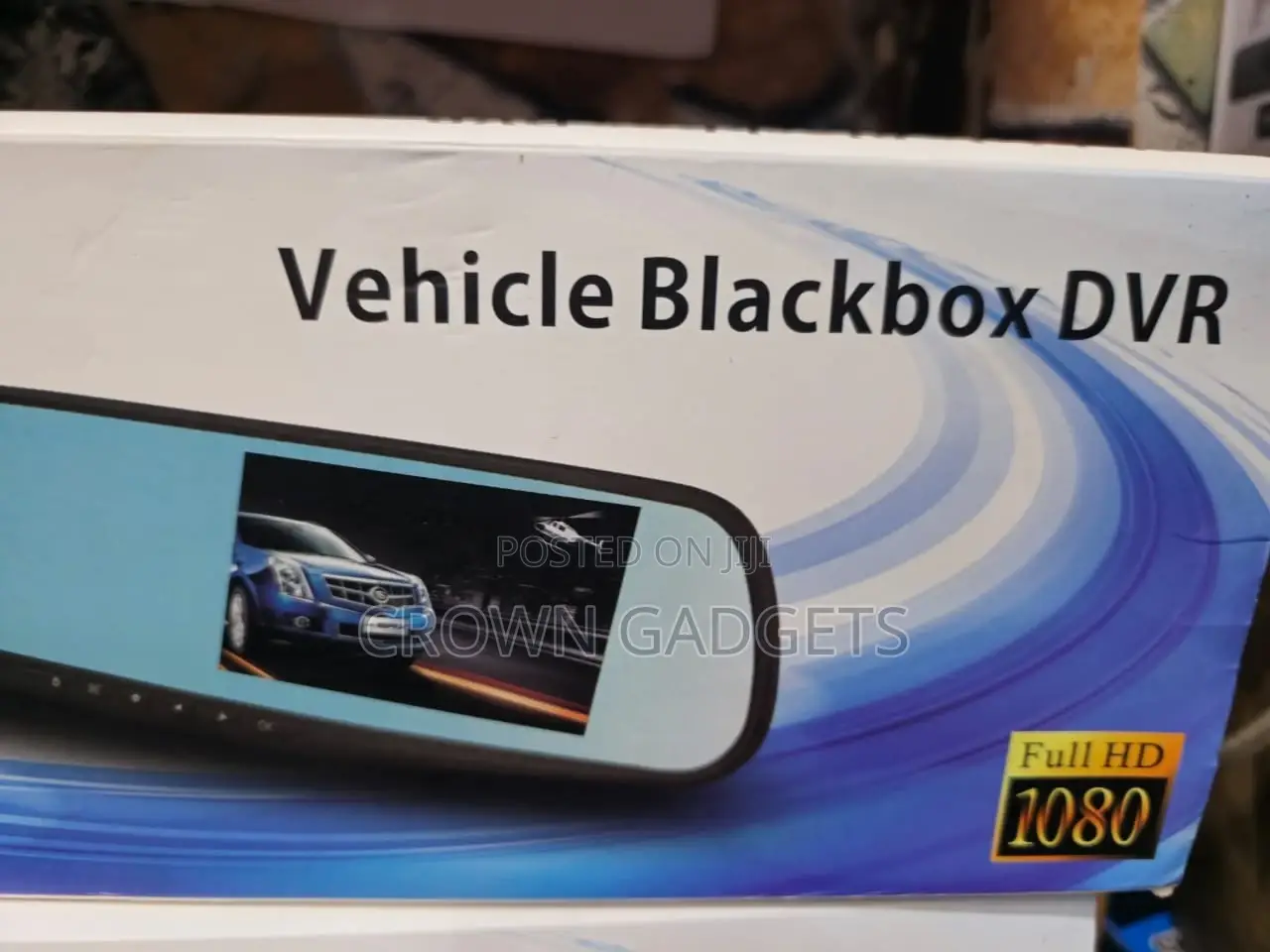 Full Hd 1080p Vehicle Blackbox DVR Mirror Dashcam Dual Lens