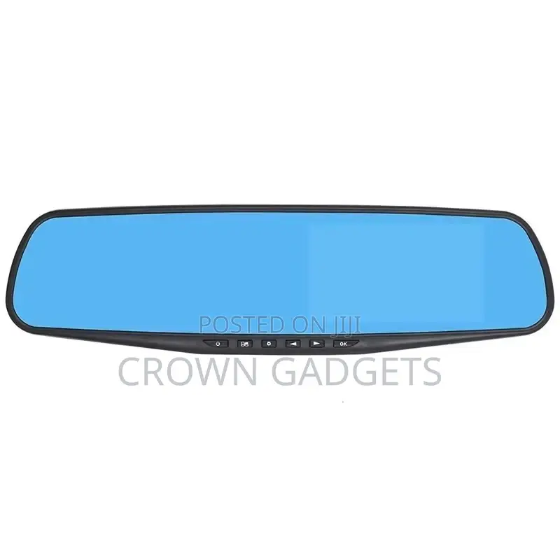 4.3inchs Rearview Mirror Dashcam Full Hd DVR With Night Vision Rear Cam