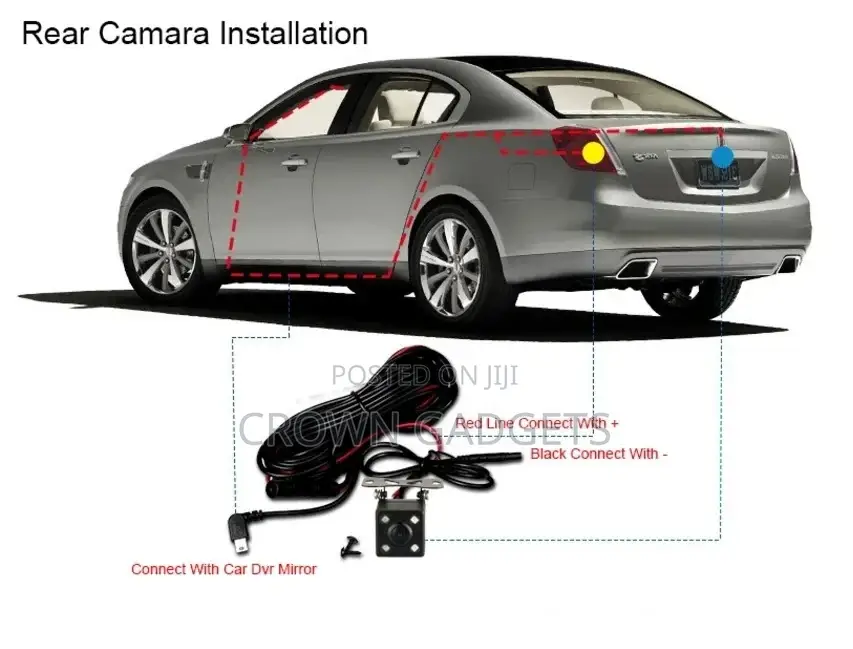 4.3inchs Rearview Mirror Dashcam Full Hd DVR With Night Vision Rear Cam