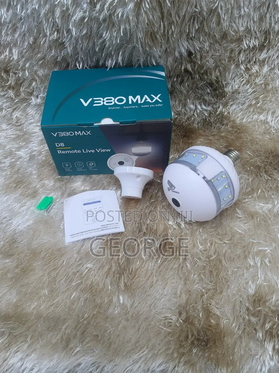 Wifi Fisheye CCTV Camera Surveilance Camera,360 View