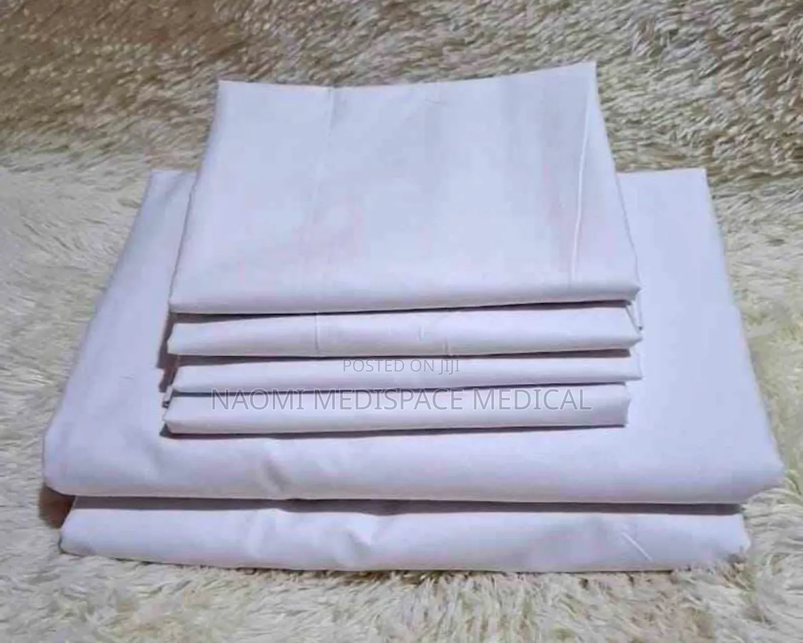 White Bedsheets Pure Cotton-Pair