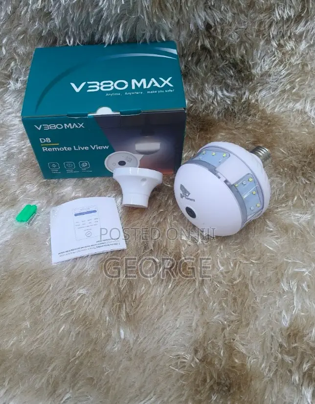 V380 Light With Camera Remote Live View