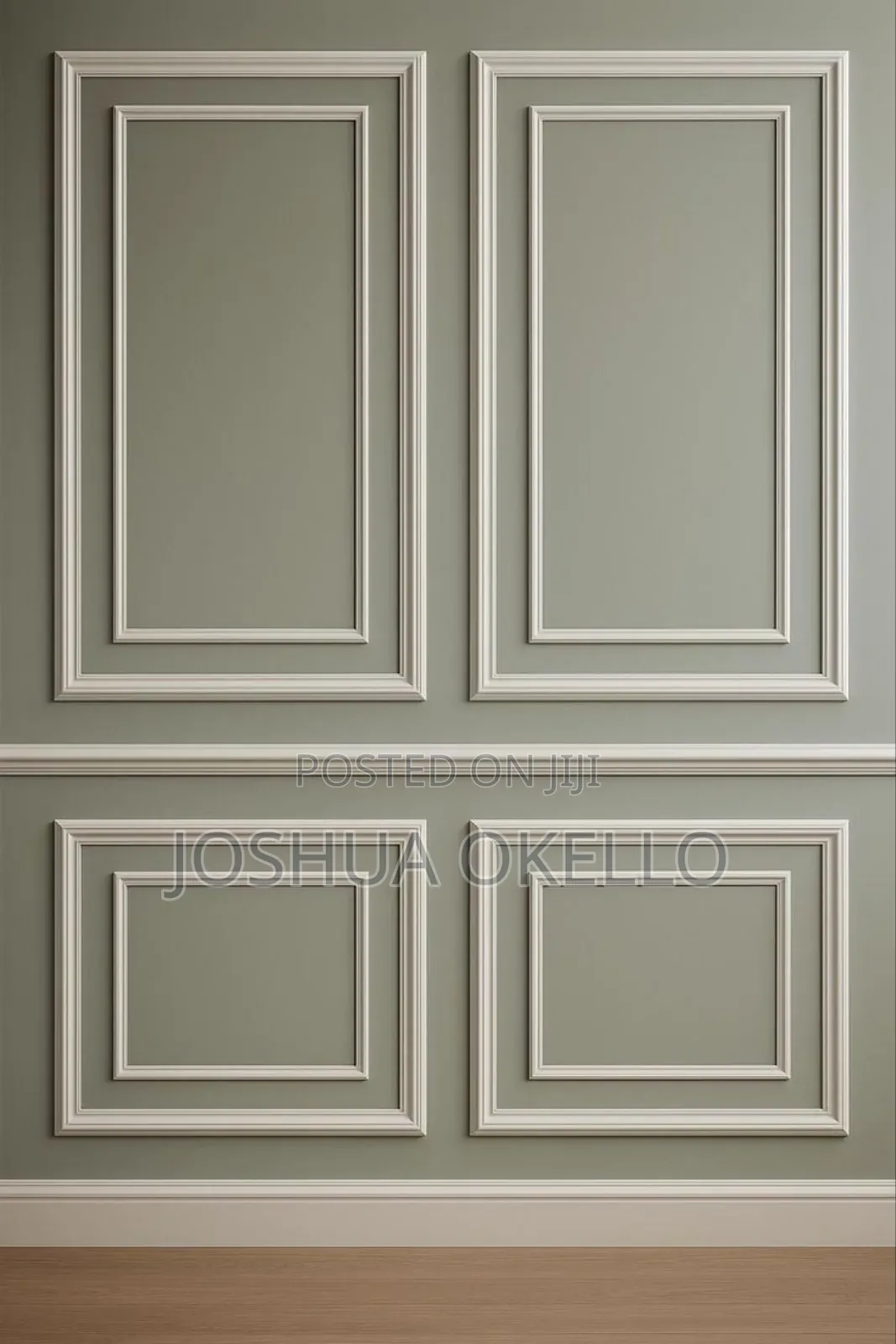 Wall Winescotting and Decorations