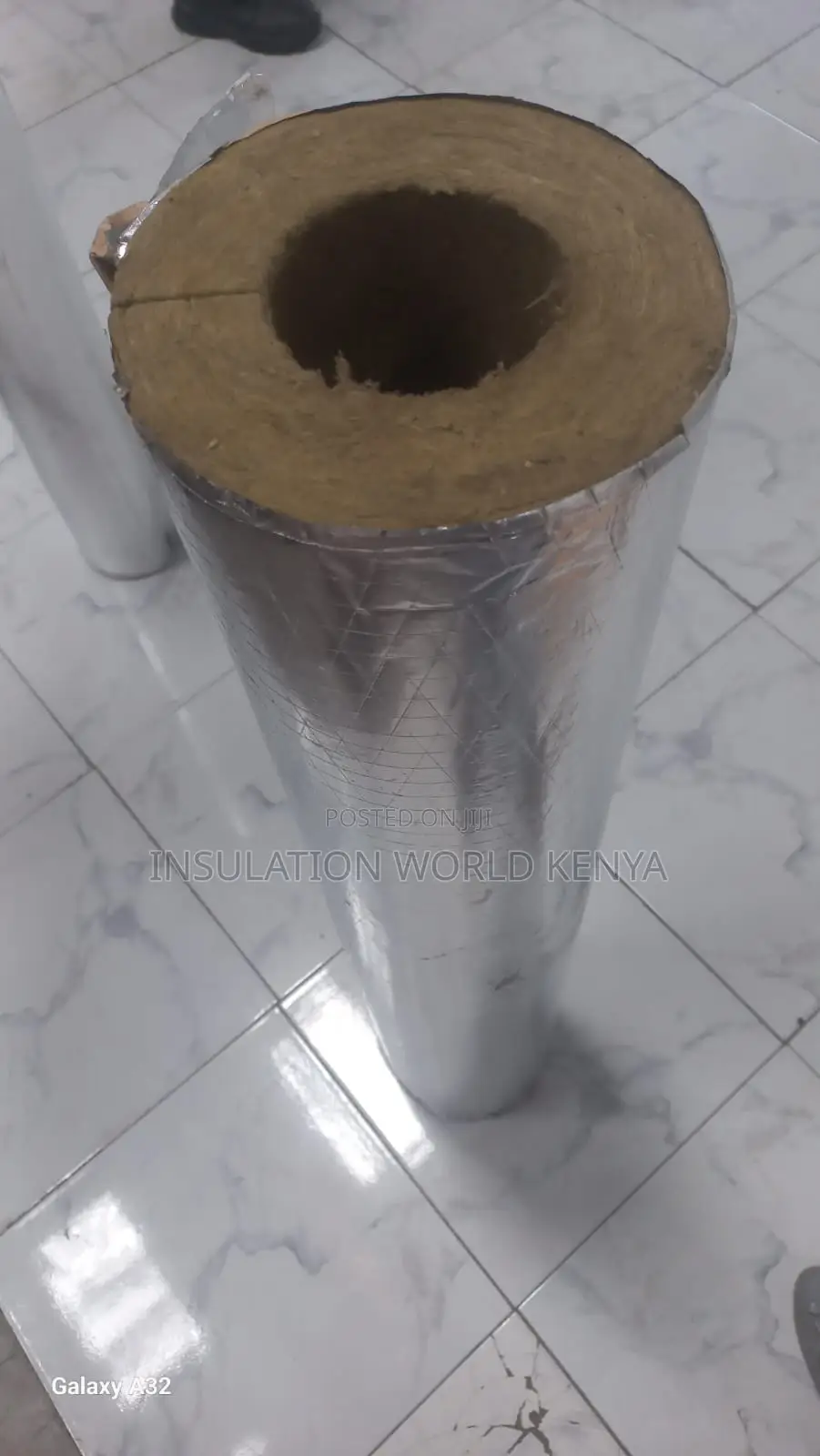 Pipe Lagging – 50mm Wall, 3" Id, Thermal Acoustic Insulation
