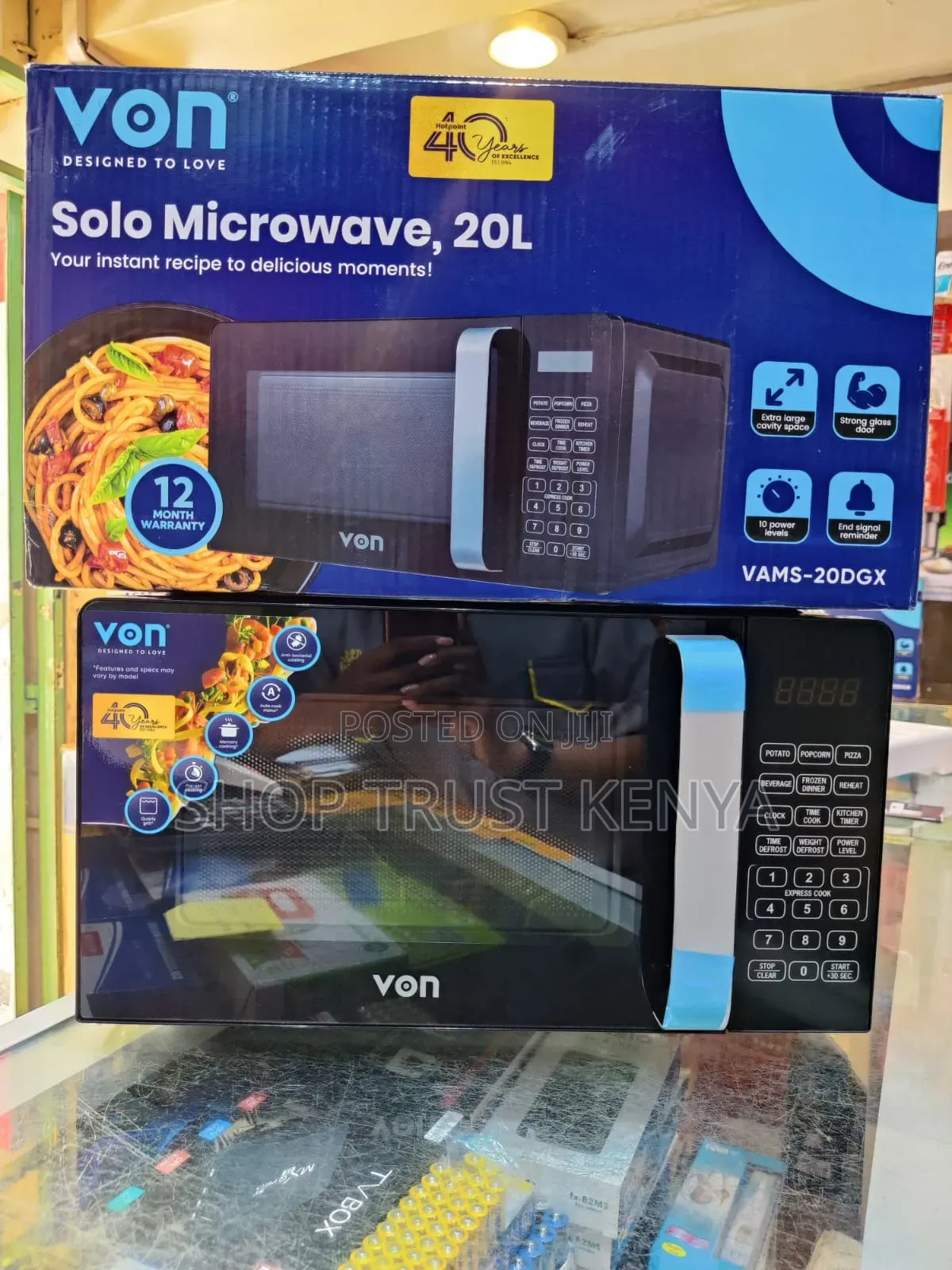 Von Digital Microwave 20dgx 20litres