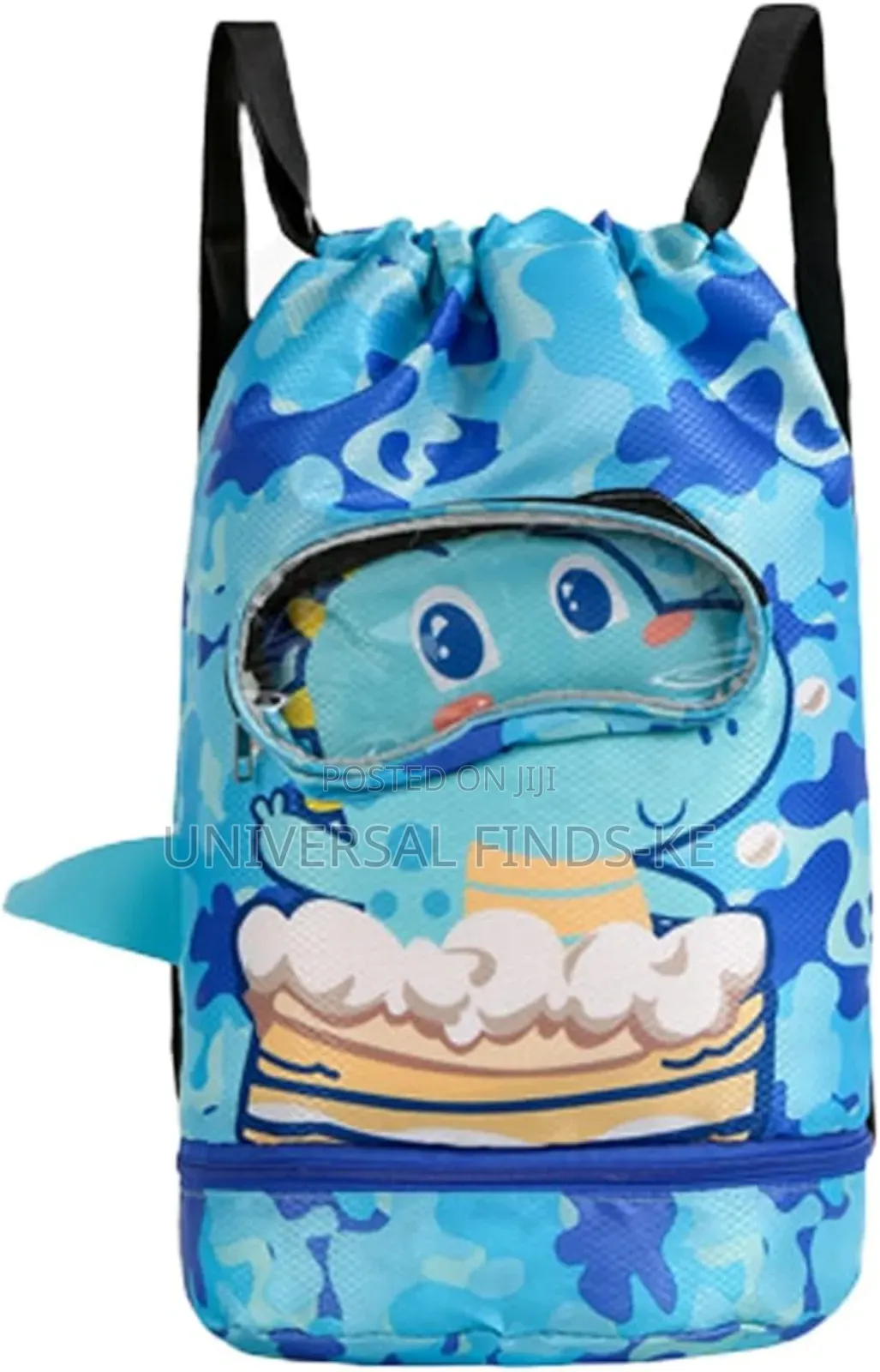 Cartoon Drawstring Waterproof Swimming Bag