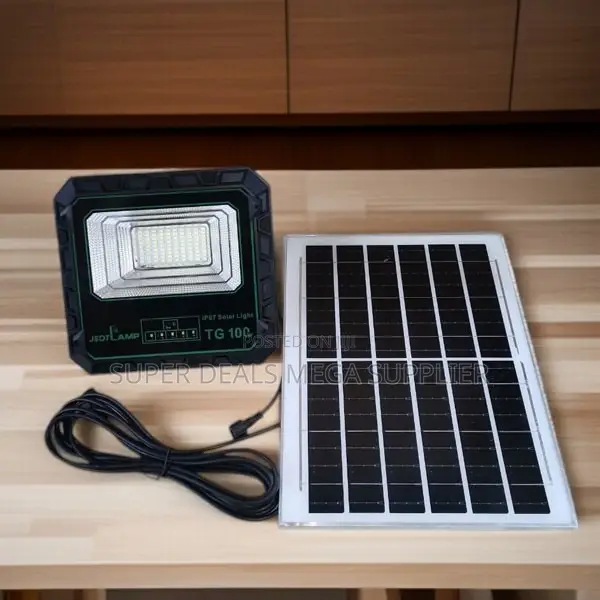 Jsot 100w Ip66 Waterproof Solar Flood Light With Rustproof Casing