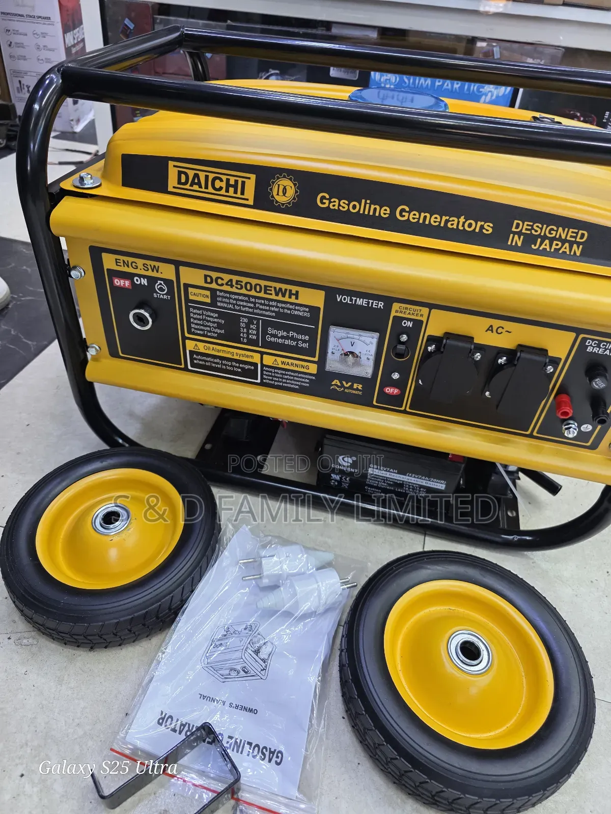 Daichi 4.5kva Generator