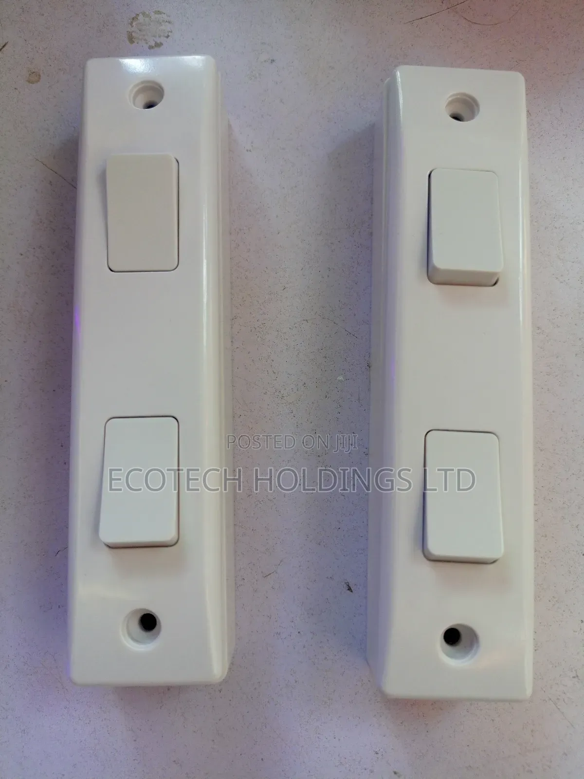 2 Gang 2 Way Slim Switch