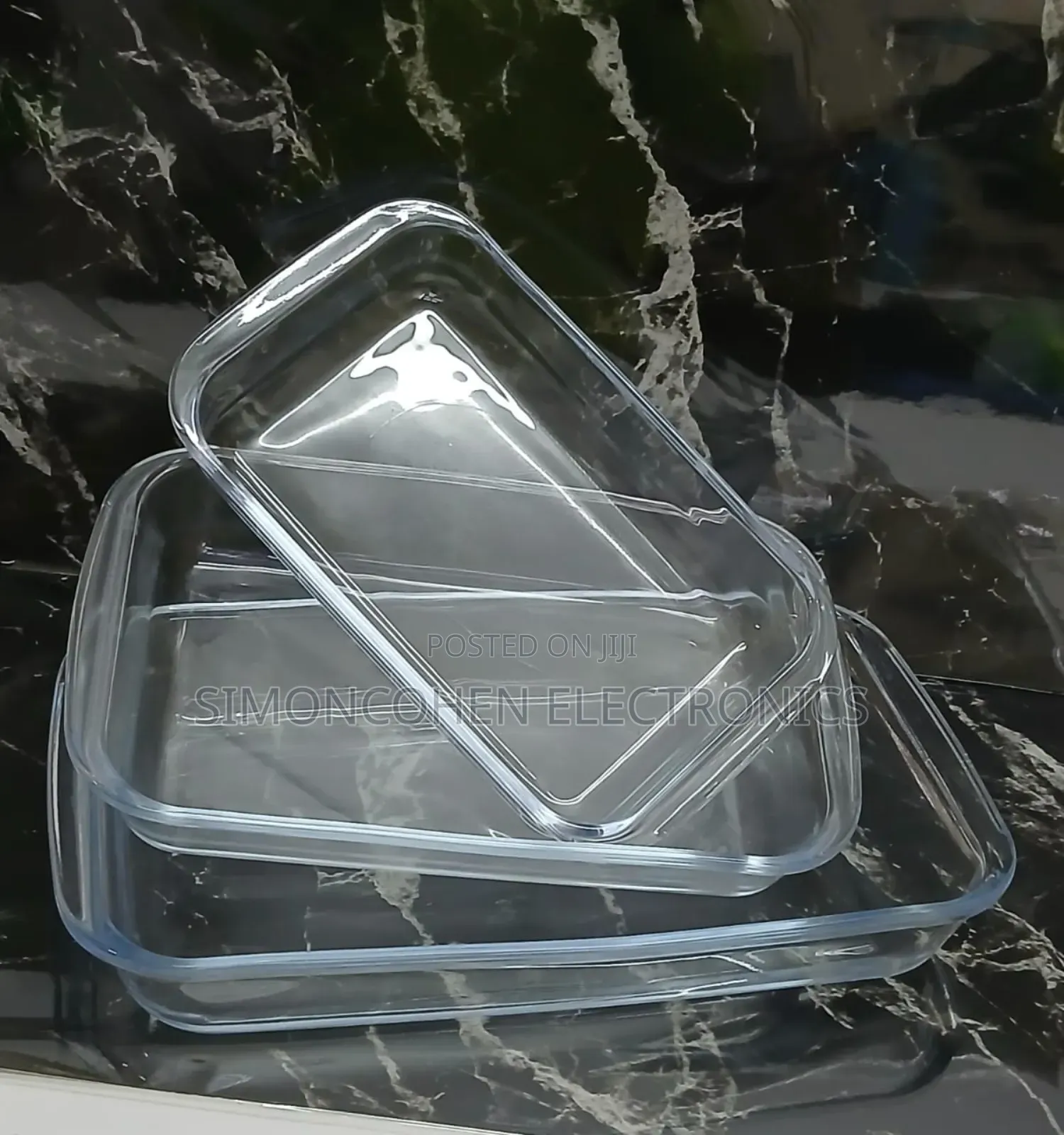 3pcs Baking Glassware Set